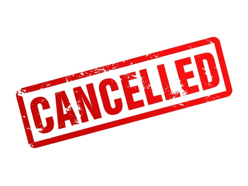 PILGRIMAGE TO ISRAEL CANCELLED