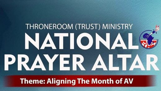 National Prayer Altar (July 2020) - Aligning the Month of AV