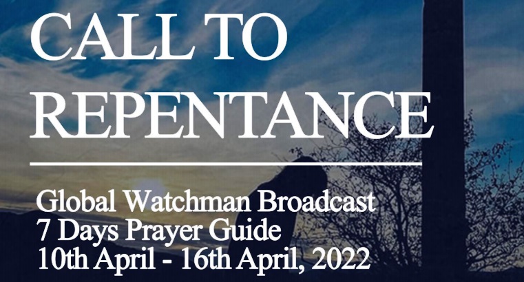 CALL TO REPENTANCE PRAYER GUIDE